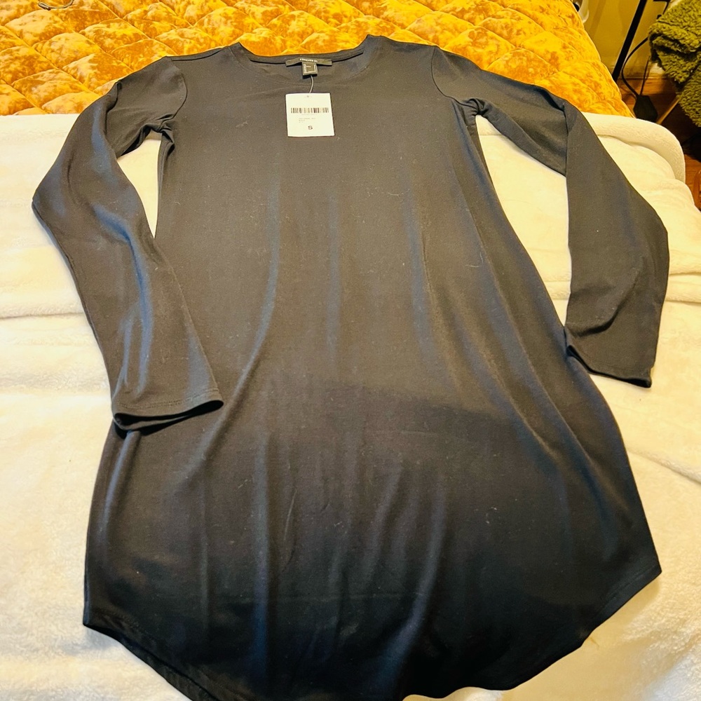 Forever21 long sleeve t-shirt dress NWT